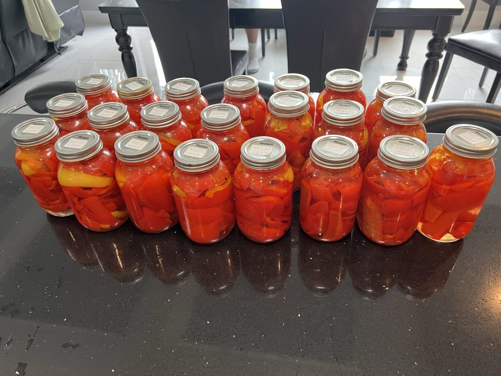 Pickled Red Peppers